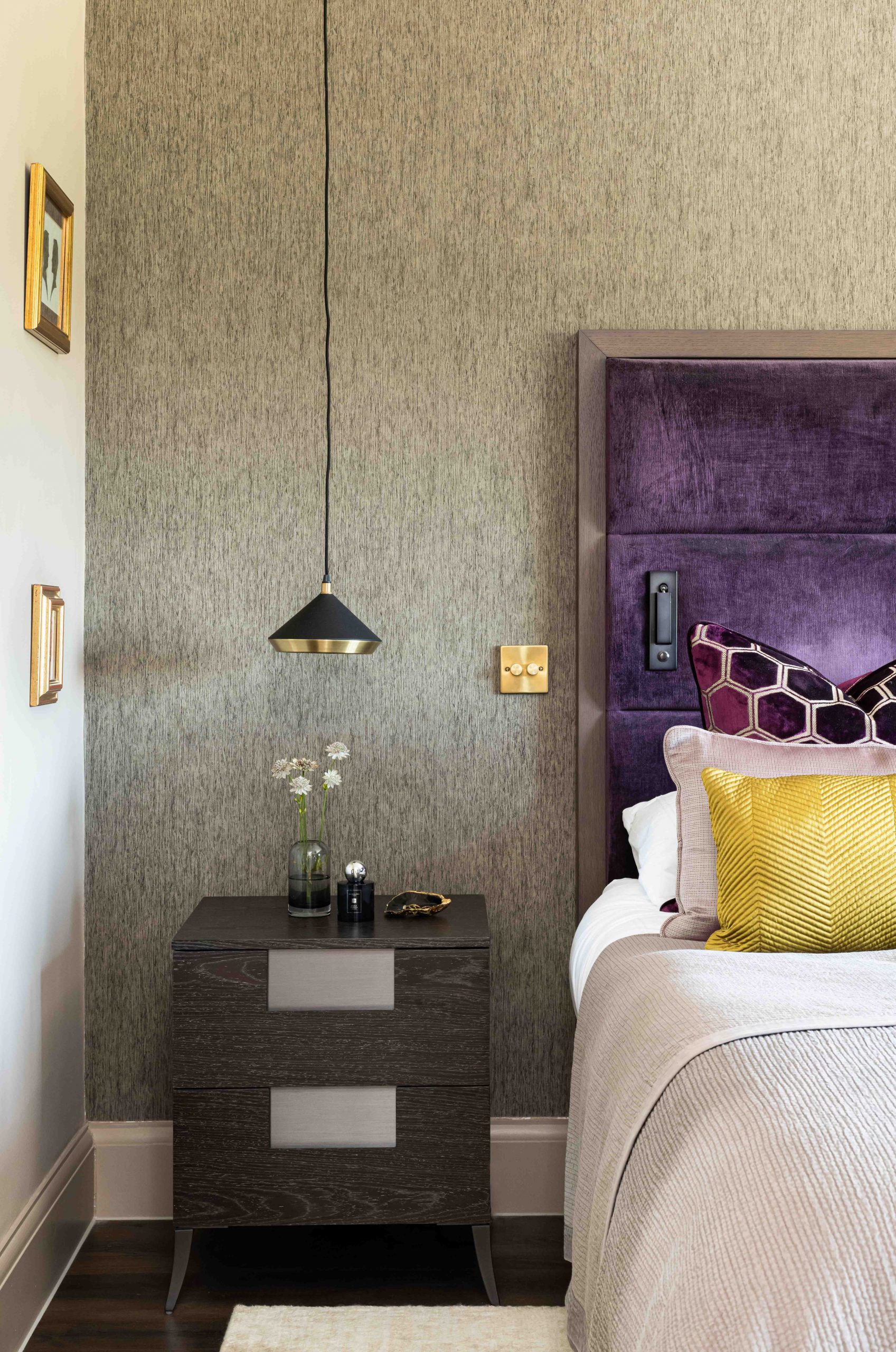 Bespoke headboard by Origins Design
